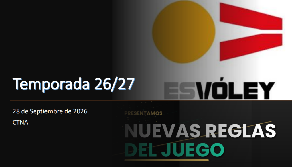 Nuevas Reglas de Juego 2026: Cambios Oficiales de la RFEVB y la FAVB para la Temporada 26/27